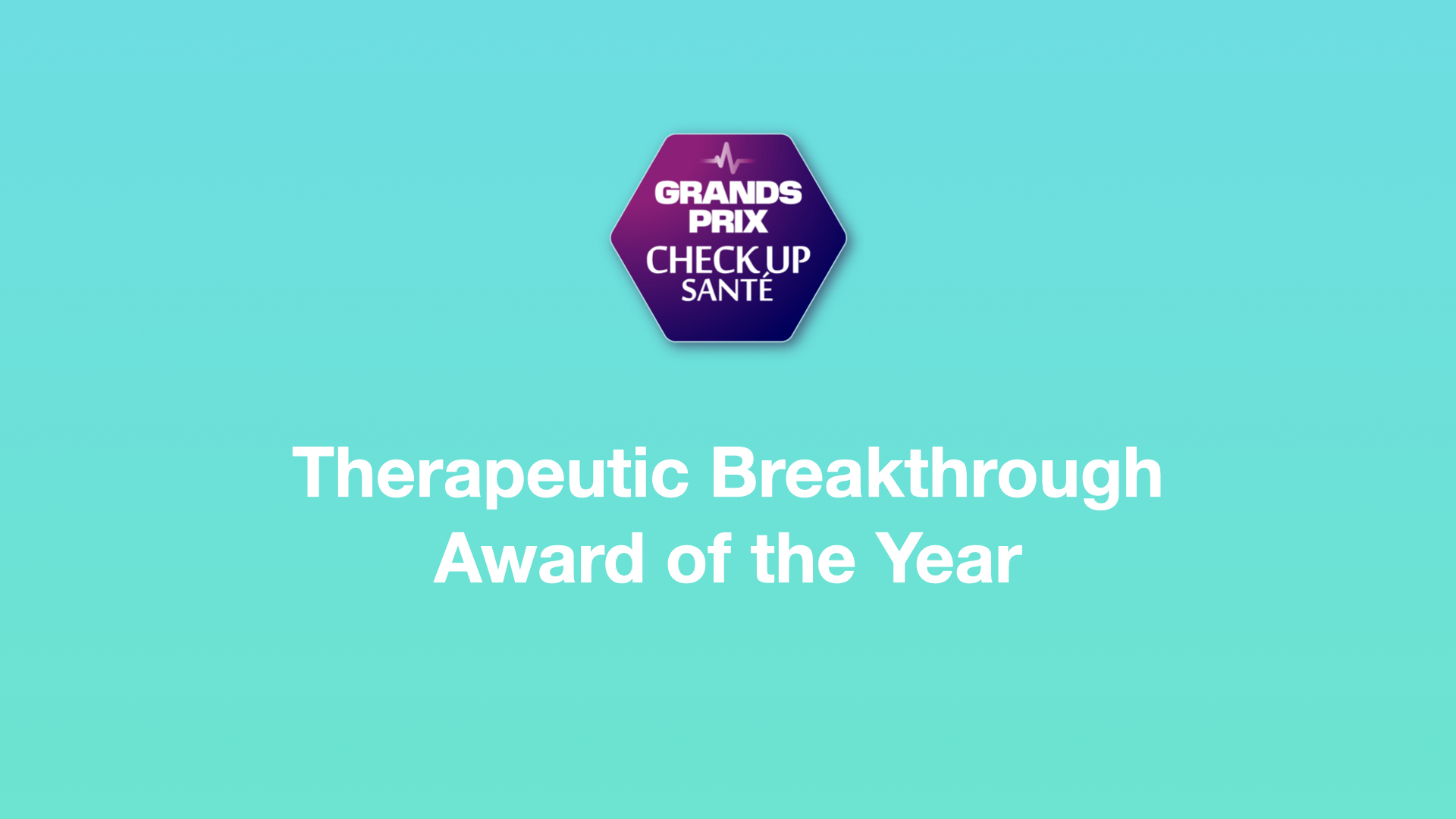 Ziwig Wins the Therapeutic Breakthrough Award of the Year